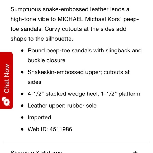 ๐ฅ LAST ONE Michael Kors Josephine - Picture 2 of 8